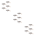 Miniatyrbild 3 av 5: 1/2/3 Vivid Minnow Fishing Lures Soft Baits 3D fish eye 3Set
