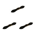 Miniatyrbild 5 av 5: 2/3/5 Läderhorn Toggle Buttons Trench Duffle Coat Fästelement black 3Set