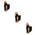 Miniatyrbild 5 av 5: 1/2/3/5 Transform Beach Look mångsidig och elegant strand black XXL 3Set