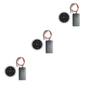 Miniatyrbild 1 av 5: 1/2/3/5 Universal Wireless Bluetooth Media Button 7 Key for För Silver 46x12mm 3Set