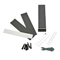 Miniatyrbild 5 av 5: För Luthier För Diamond Abrasives Fret Crowning File for 13 pcs Set