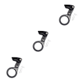 Miniatyrbild 3 av 5: 1/2/3 Universal Kedjeguide i aluminiumlegering för MTB-cykel Axis black 3PCS