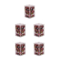 Miniatyrbild 3 av 5: 1/2/3/5 12 st/ set Hållbar konstruktion Elegant och delikat wine red 5Set
