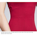 Miniatyrbild 3 av 5: 1/2/3 Dance Body Balett Leotard Dansoutfit Andas Wine Red S 1 Pc