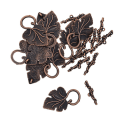 Miniatyrbild 2 av 5: 1/2/3 10 set Leaf OT Toggle Clasps Smycken Clasp Connectors Platinum 1Set