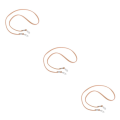 Miniatyrbild 1 av 5: 1/3/5 PU-läder axelremsrem Handtag DIY Beige 119cm 3Set