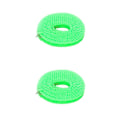 Miniatyrbild 4 av 5: 2/3/5 Klädstreck Stretchig bärbar tvättsnöre för trädgård green 800cm 2Set