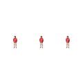 Miniatyrbild 3 av 5: 1/2/3/5 1/64 Scale People Figurines Mini People Modell för Hat Boy 3Set