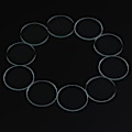 Miniatyrbild 3 av 5: 1/2/3/5 10 st 1 mm tjock platt watch Byt ut del Clear 25.5 1Set