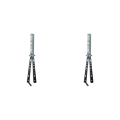 Miniatyrbild 4 av 5: 1/2/3 För Butterfly Comb Hair Trimmer Brush Pocket Combs for 2Set