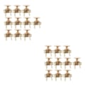 Miniatyrbild 1 av 5: 1/2 10 set metall magnetiska fästen knapp för handväska 2Set