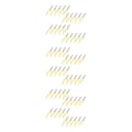 Miniatyrbild 1 av 5: 1/2/3/5 20 stycken Fiskedrag Verklighetstrogna fiskedrag Reflekterande Gold M 3Set