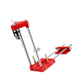 Miniatyrbild 1 av 5: Justerbar Woodworking Punch Locator För Borrguide för Red