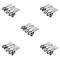Miniatyrbild 3 av 5: 1/2/3/5 5 stycken Non- För slip Stark För Dragkedja Dragsladd Zip Army Green 66mm 5Set