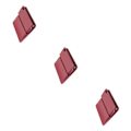Miniatyrbild 1 av 5: 1/2/3/5 Gap Filler PU Läder Passar för nycklar Plånbok för småsaker Wine Red 3PCS