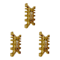 Miniatyrbild 3 av 5: 1/2/3 Träbearbetningsverktyg Tenon Bromsok sågbord Verktygsmaskin Gold 3PCS