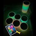 Miniatyrbild 4 av 5: 6x Färgglada Sticky Ball Rolling Tapes Luminous 2,36 Wide DIY