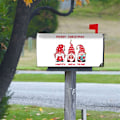 Miniatyrbild 2 av 5: 1/2/3/5 standardstorlek och väderbeständig printed fjäder YTYH2309086 1Set