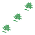 Miniatyrbild 4 av 5: 1/2/3 förpackning med 20 nålträdare för broderikorsstygn 3Set
