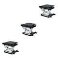Miniatyrbild 2 av 5: 1/2/3 justerbar lyftplattform 360 roterbar utrustning 3PCS
