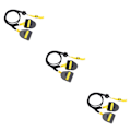Miniatyrbild 3 av 5: 1/2/3/5 Motståndsband för simning För Armtränare för För Black 60lb 3PCS