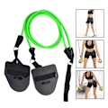 Miniatyrbild 4 av 5: 1/2/3/5 Motståndsband för simning För Armtränare för För Green 50lb 1 Pc
