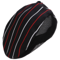 Miniatyrbild 5 av 5: 1/2 Kock Hatt Spis Cap Servitör Baker Head Wrap Restaurang Arbete Red Stripe 56-60cm 1Set