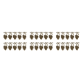 Miniatyrbild 1 av 5: 1/2/3 10 set Leaf OT Toggle Clasps Smycken Clasp Connectors Bronze 3Set