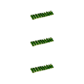 Miniatyrbild 3 av 5: 1/2/3/5 Miniature Cluster För Grass Grass Tufts Scenery Model Jungle Green 30 Pcs 3Set