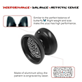 Miniatyrbild 4 av 5: 1/2/5 BEBOOYOYO Cool Legering Professionell YoYo Kullagersträng Black 1Set