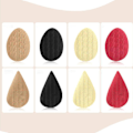 Miniatyrbild 2 av 5: 1/2/3/5 Non För Slip Shoe Pads Självhäftande gummi för hög Tip Head Black 1Set