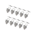 Miniatyrbild 2 av 5: 1/2/3 10 set Leaf OT Toggle Clasps Smycken Clasp Connectors Silver 1Set