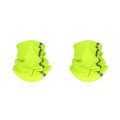 Miniatyrbild 3 av 5: 1/2/3 halsdamask Andas vindtät fiskescarf Fluorescent Green 25x30cm 2Set