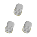 Miniatyrbild 2 av 5: 1/2/3/5 Bluetooth Headset True Wireless Invisible Noise White 3PCS