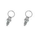 Miniatyrbild 2 av 5: 1/2/3/5 Heavy-Duty indexkolv med användarvänlig ringdragning M16-8 Stainless Steel 2PCS
