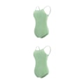 Miniatyrbild 2 av 5: 1/2/3 Dance Body Balett Leotard Dansoutfit Andas Green XL 2PCS