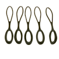 Miniatyrbild 4 av 5: 1/2/3/5 5 stycken Non- För slip Stark För Dragkedja Dragsladd Zip Army Green 66mm 1Set