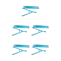 Miniatyrbild 2 av 5: 1/2/3/5 Aluminiumlegering Trigon Support Bar Bakre Support Bar För blue 5Set