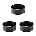 Miniatyrbild 2 av 5: 1/2/3/5 58mm kaffedoseringsringar för espressodoseringstratt Black 75.3x29mm 3Set