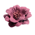 Miniatyrbild 3 av 5: 1/2/3/5 10 stycken Camellia Flower Heads för gör-det-själv-hårtillbehör Fuchsia 4.5cm 1Set