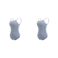 Miniatyrbild 2 av 5: 1/2/3 Dance Body Balett Leotard Dansoutfit Andas Light Gray L 2PCS
