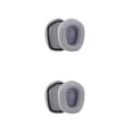 Miniatyrbild 2 av 5: 1/2/3/5 Öronkuddar Kudde Hörselskydd Andas Gamer Gray Ear Pads 2PCS