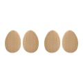 Miniatyrbild 4 av 5: 1/2/3/5 Non För Slip Shoe Pads Självhäftande gummi för hög Round Head Khaki 2Set