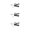 Miniatyrbild 2 av 5: 1/3/5 Multifunktions akustisk gitarr pickup 14 Endpin Röd 3 Transducer Pickup 3PCS