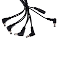 Miniatyrbild 4 av 5: 1/2/5 Elgitarr Effektpedaler Adapter 9V 1A Power 5 Way 1Set