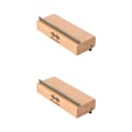 Miniatyrbild 1 av 5: 1/2 Fret Beveling File Fret End Bevel Flush Files För Luthier 2PCS