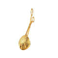 Miniatyrbild 1 av 5: 1/2 kökstång Matserveringstång Dessertklämma Round Gold 1Set