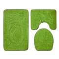 Miniatyrbild 2 av 5: 1/2 3pack/lot Halkfri Chenille Badmatta Lätt att installera PJ210922-A022 1Set
