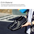 Miniatyrbild 5 av 5: Andas Herr Tofflor Hollow Beach Shoes Mode Sandal Black 43