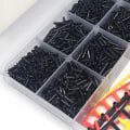 Miniatyrbild 4 av 5: 1/2/3/5 Universal Racquet Grommets Öljetar Enkelhål Dubbla Black 17.5 x 9.5 x 2.1cm 1Set